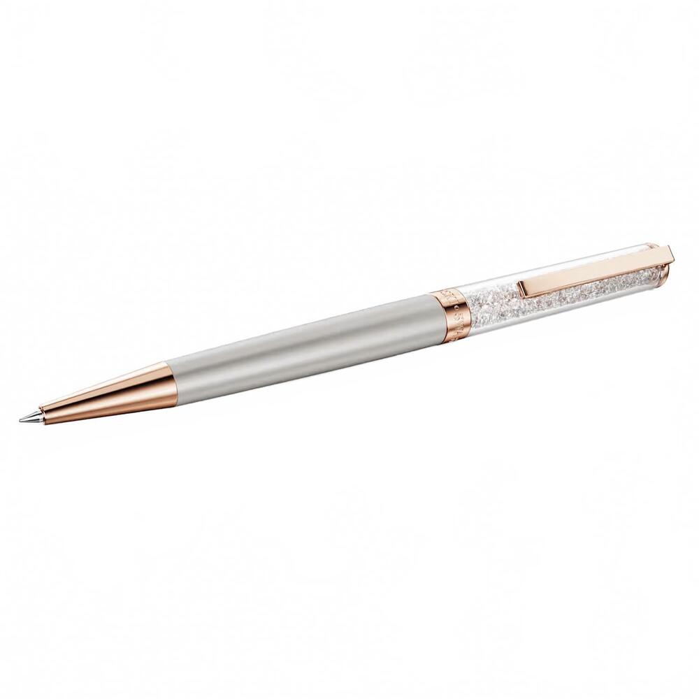 NEW SWAROVSKI crystalline ballpoint pen in silver / rose gold
